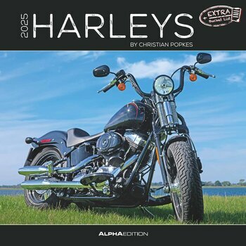 Calendrier 2025 Moto Harley Davidson 