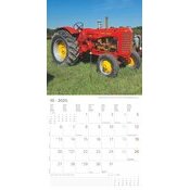 Calendrier 2025 Tracteurs Agriculture Vintage