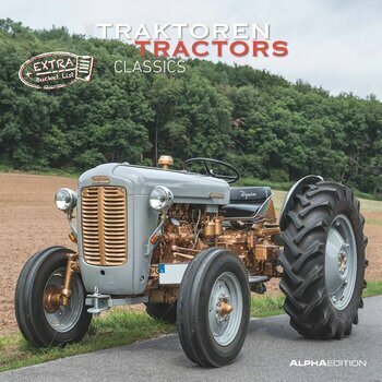 Calendrier 2025 Tracteurs Agriculture Vintage