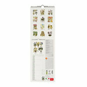 Calendrier Slim Fleurs 2025 Herbier Botanique Rtro