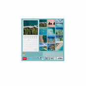 Mini Calendrier Papier 2025 Bord de Mer Ocan