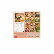 Mini Calendrier Papier 2025 Alice aux Pays des Merveilles