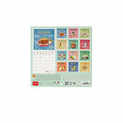 Mini Calendrier Papier 2025 Dolce Vita Gastronomie Italienne