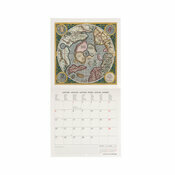 Mini Calendrier 2025 Carte Antique Rtro