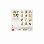 Mini Calendrier Papier 2025 Herbier Botanique