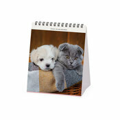 Calendrier Chevalet 2025 Animaux Amis