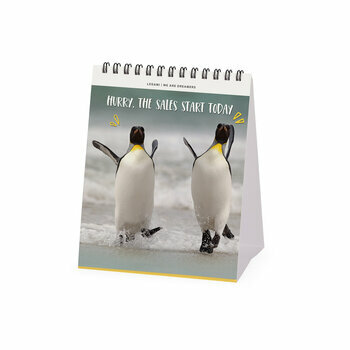 Calendrier Chevalet 2025 Animaux Cool