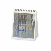 Calendrier Chevalet impressionniste2025 Claude Monet