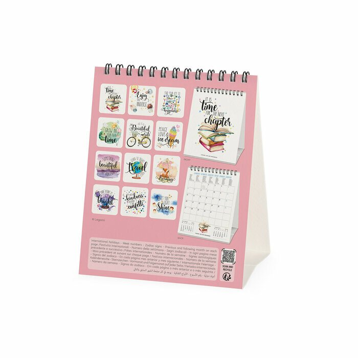 Calendrier Chevalet 2025 Citations Positives
