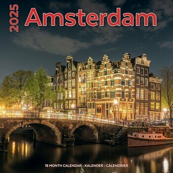 Calendrier 2025 Amsterdam Pays Bas