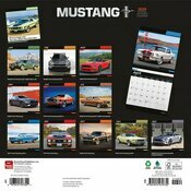 Calendrier Papier 2025 Voiture Mustang