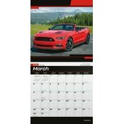 Calendrier 2025 Voiture Mustang