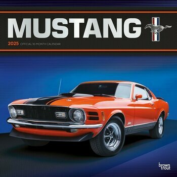Calendrier 2025 Voiture Mustang