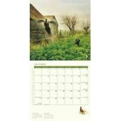 Calendrier 2025 Rien Poortvliet Nature Animaux Chasse