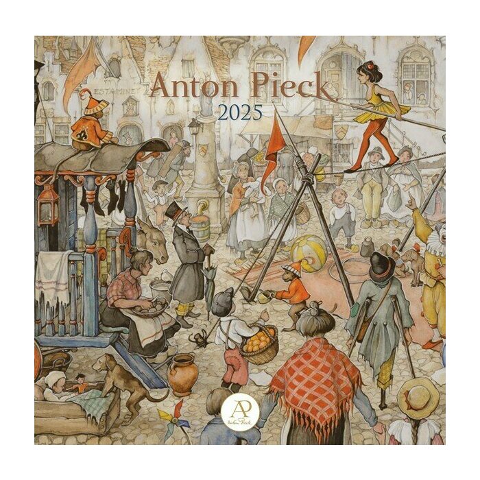 Calendrier 2025 Art Anton Pieck 19eme
