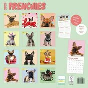 Calendrier Papier 2025 Bouledogue Franais Fun Studio