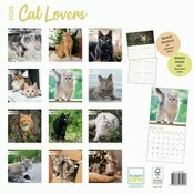 Calendrier Papier 2025 Amour des Chats Passion 