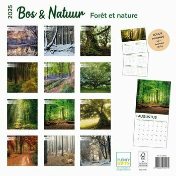 Calendrier 2025 Forêt et Nature