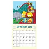 Calendrier 2025 Simpsons Dessin Anim