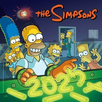 Calendrier 2025 Simpsons Dessin Animé