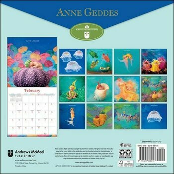 Calendrier 2025 Nourrissons Bébés Anne Geddes