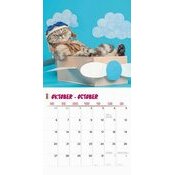 Calendrier 2025 Chats Humour Fun Studio