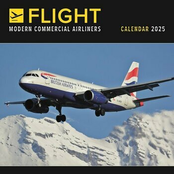 Calendrier 2025 Avions de Ligne Modernes