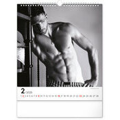 Calendrier 2025 Homme Sexy Torses Nus