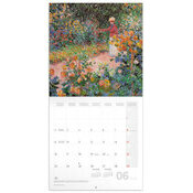 Calendrier 2025 Art Claude Monet