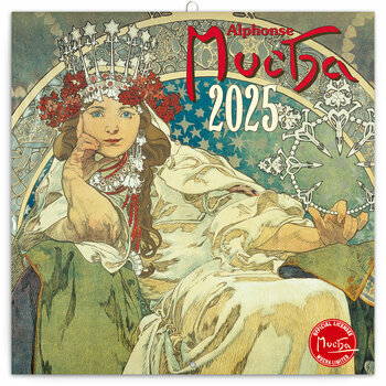 Calendrier 2025 Art Alphonse Mucha Exclusif