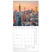 Calendrier 2025 Ville New York 