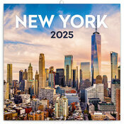 Calendrier Mural 2025 Ville New York 