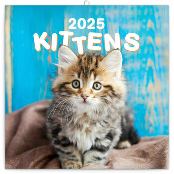 Calendrier 2025 Chatons Mignons et Espiègles