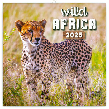 Calendrier 2025 Animaux Sauvages Savane