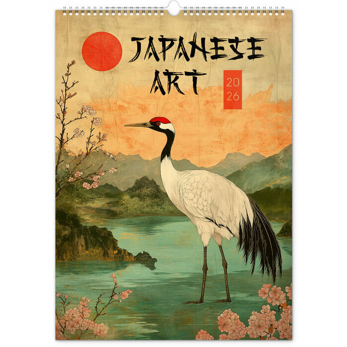 Maxi Calendrier Hokusai 2026 Affiches Vintage Art Japonais