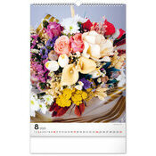 Maxi Calendrier 2025 Bouquets Fleurs et Compositions Florales