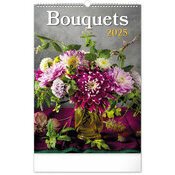 Maxi Calendrier Mural 2025 Bouquets Fleurs et Compositions Florales