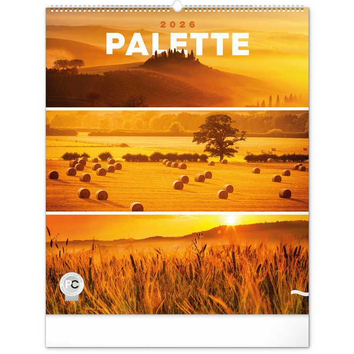 Maxi Calendrier Nature 2025 Palettes de Paysages Colorés