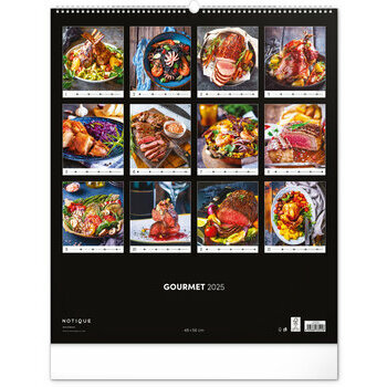 Maxi Calendrier 2025 Cuisine Gourmets