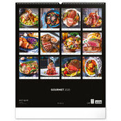 Maxi Calendrier Mural 2025 Cuisine Gourmets