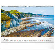 Maxi Calendrier 2025 Paysages Bords de Mer Ocan