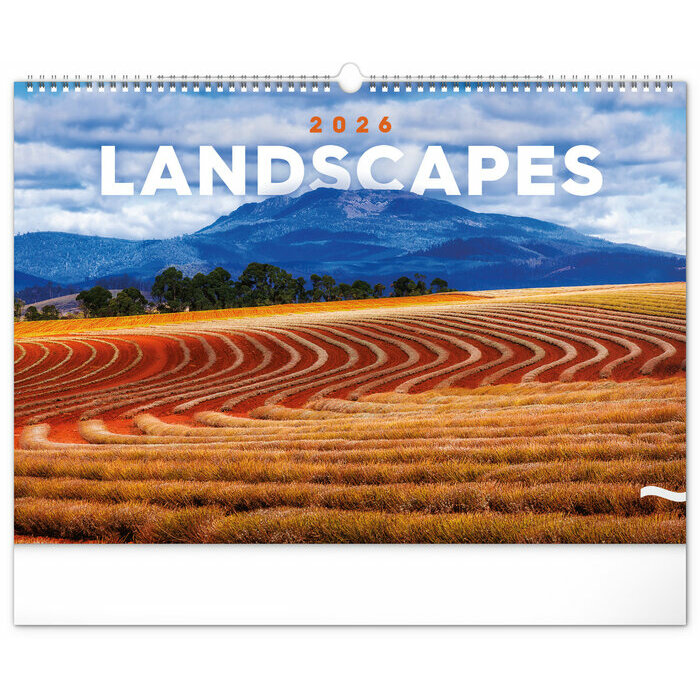 Maxi Calendrier Mural 2025 Paysages Sauvages 