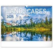 Maxi Calendrier Mural 2025 Paysages Sauvages 