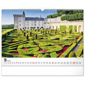 Maxi Calendrier jardin Franais 2025 Jardins Majestueux