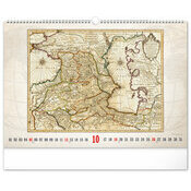 Maxi Calendrier 2025 Cartes Gographique Vintage