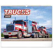 Maxi Calendrier Mural 2025 Camions Poids Lourds Amricains