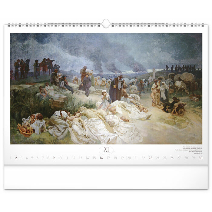 Maxi Calendrier 2025 Art Mucha Epoque Slave Exclusif