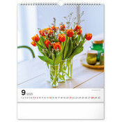 Calendrier 2025 Bouquets de Fleurs Champtres