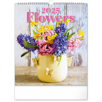 Calendrier 2025 Bouquets de Fleurs Champêtres