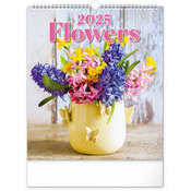 Calendrier Mural 2025 Bouquets de Fleurs Champtres